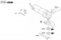 Bosch 0 601 378 6R8 GWS 8-100 CE Angle Grinder Spare Parts